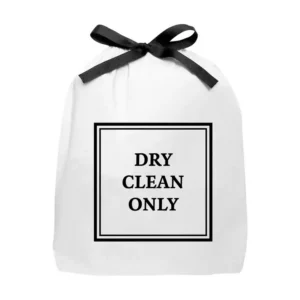 Medium Drawstring Bag | Dry Clean Only