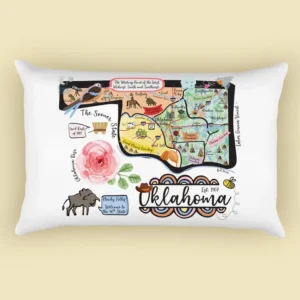 Oklahoma Decorative Pillow (with Insert)