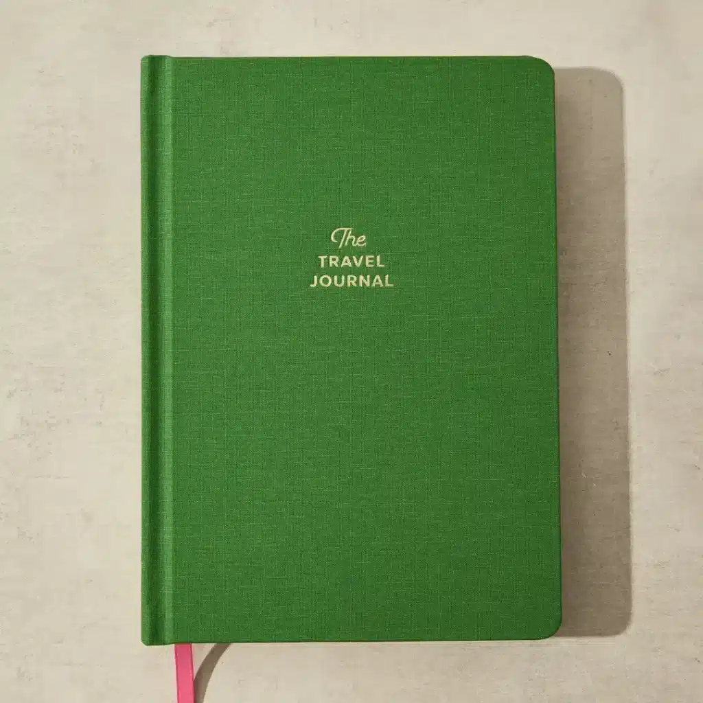 Travel Journal in Basil Green