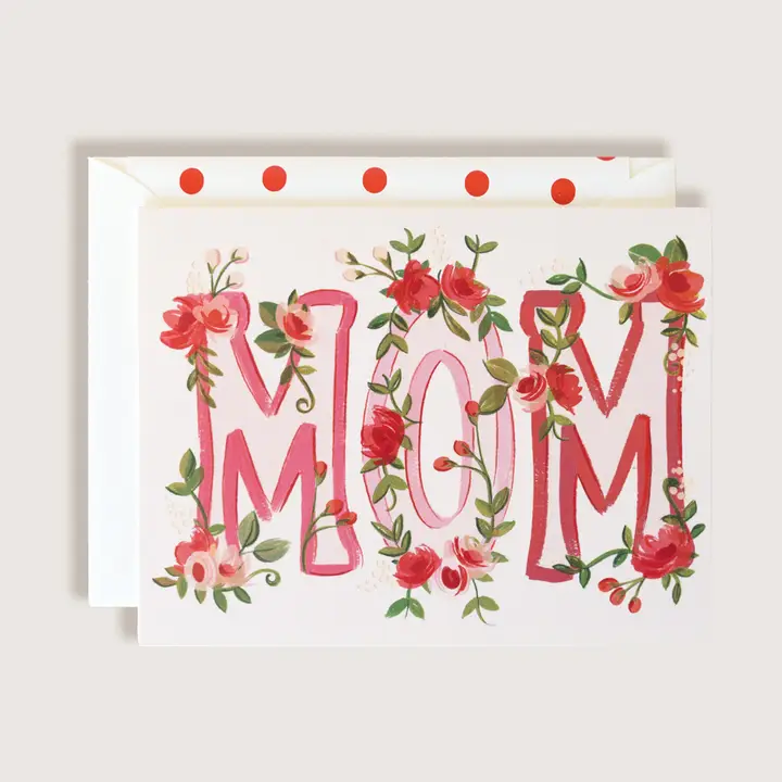 Mothers Day Flowers Greeting Card image
