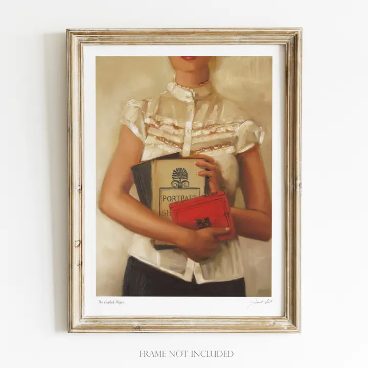 The English Major Art Print image