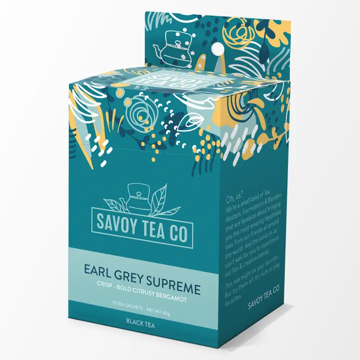 Earl Grey Supreme Black Herbal Tea Sachets image