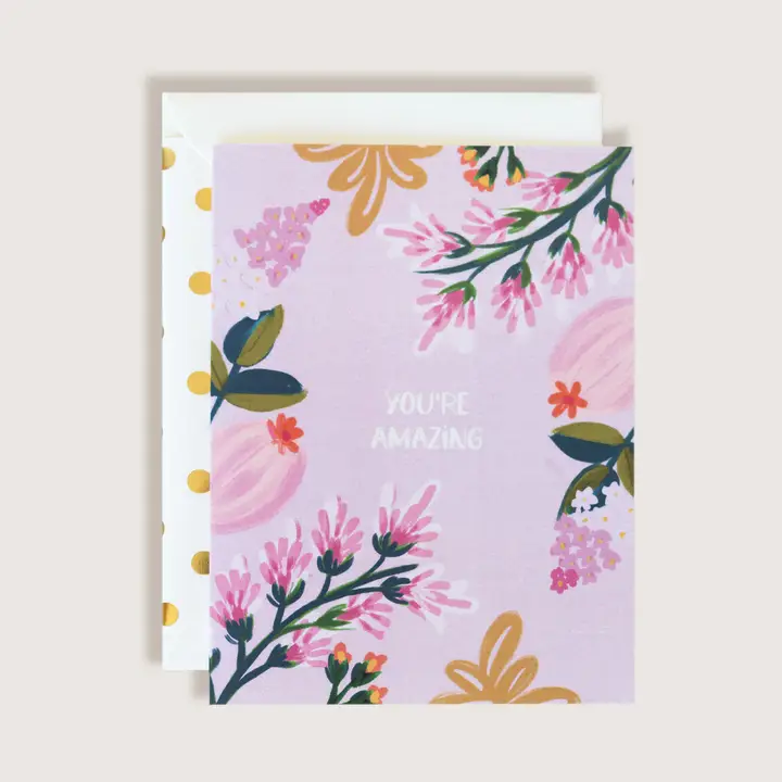 You’re Amazing! Thinking of You Greeting Card image