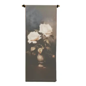 Double Rose Canvas Scroll