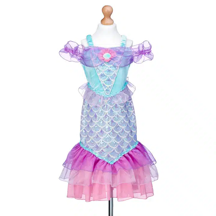 Naiara Mermaid Costume Dress For Kids image