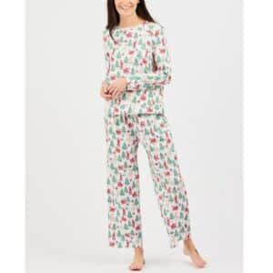 Annie Christmas Long Sleeve and Pants Pajama Set | Tidings Toil
