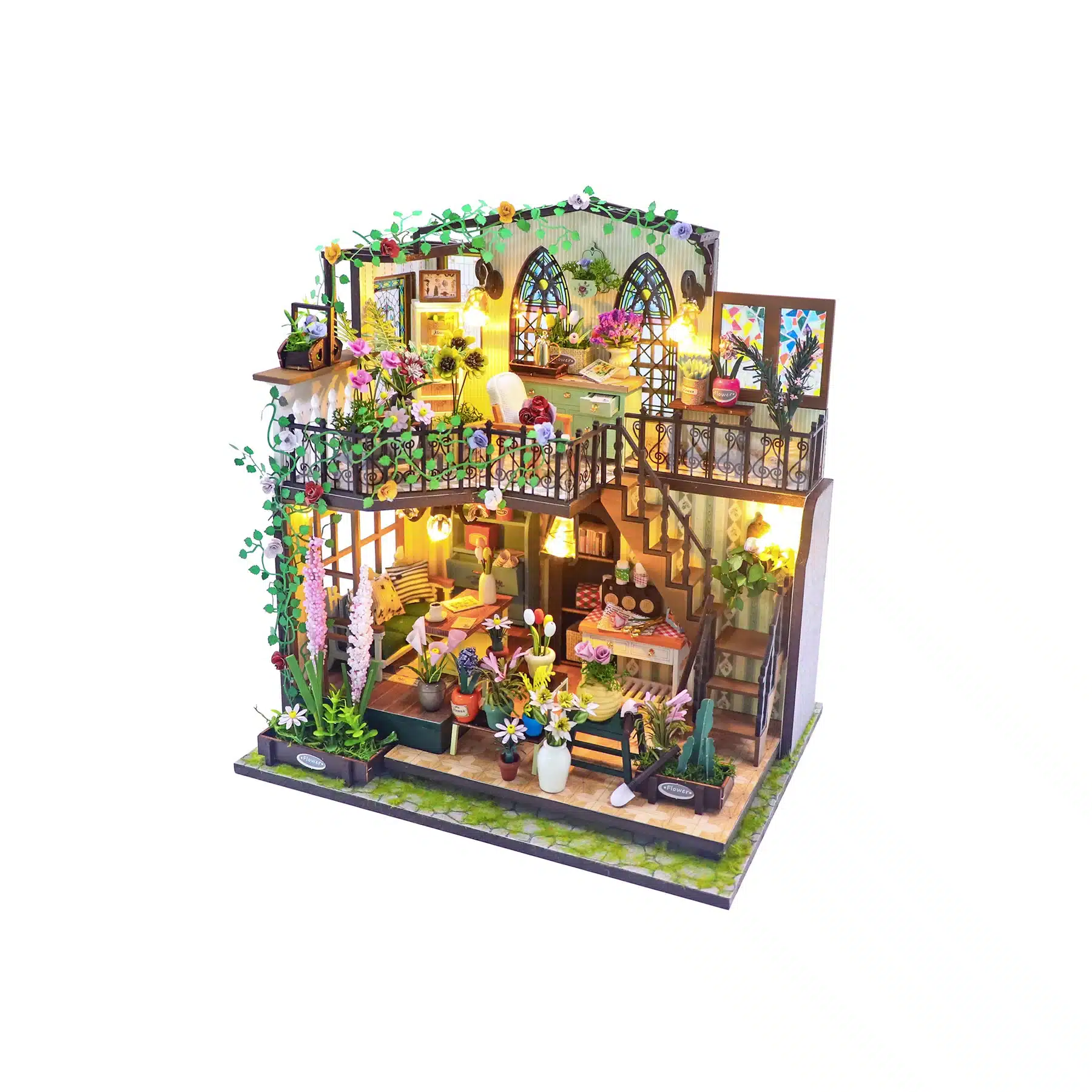 DIY Miniature House Model Building Kit | Garden Loft