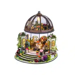 DIY Miniature House Model Building Kit | Greenhouse Oasis