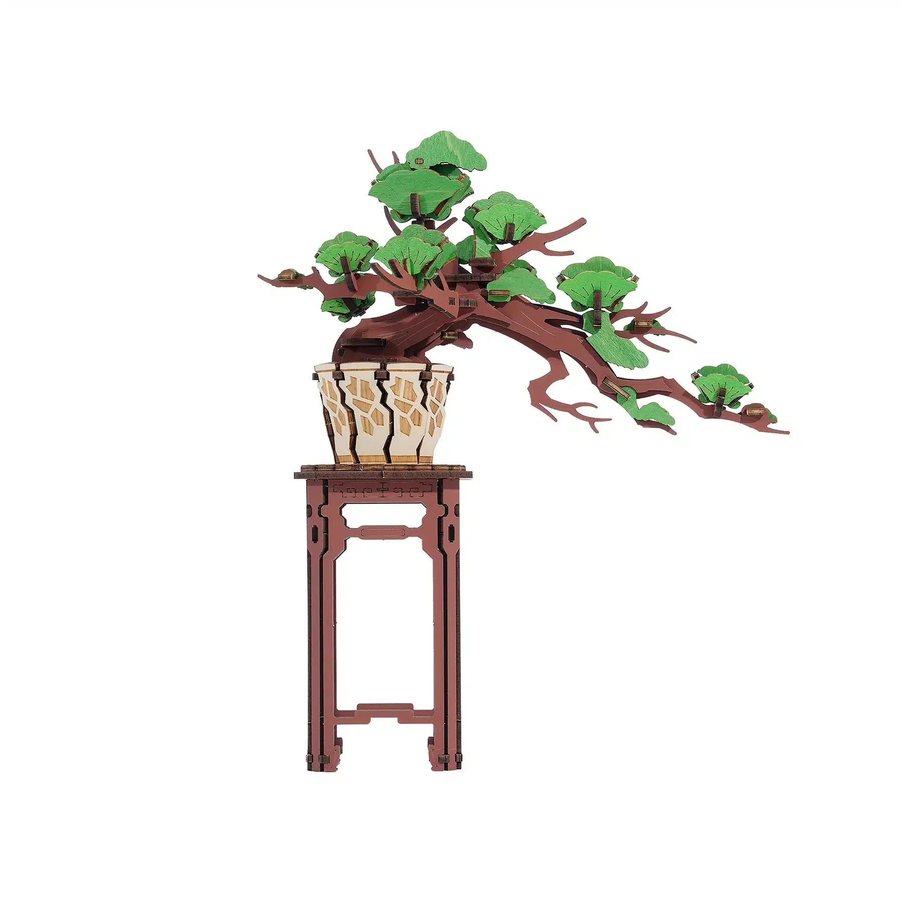 DIY Miniature Model Building Kit | Evergreen Pine Bonsai image