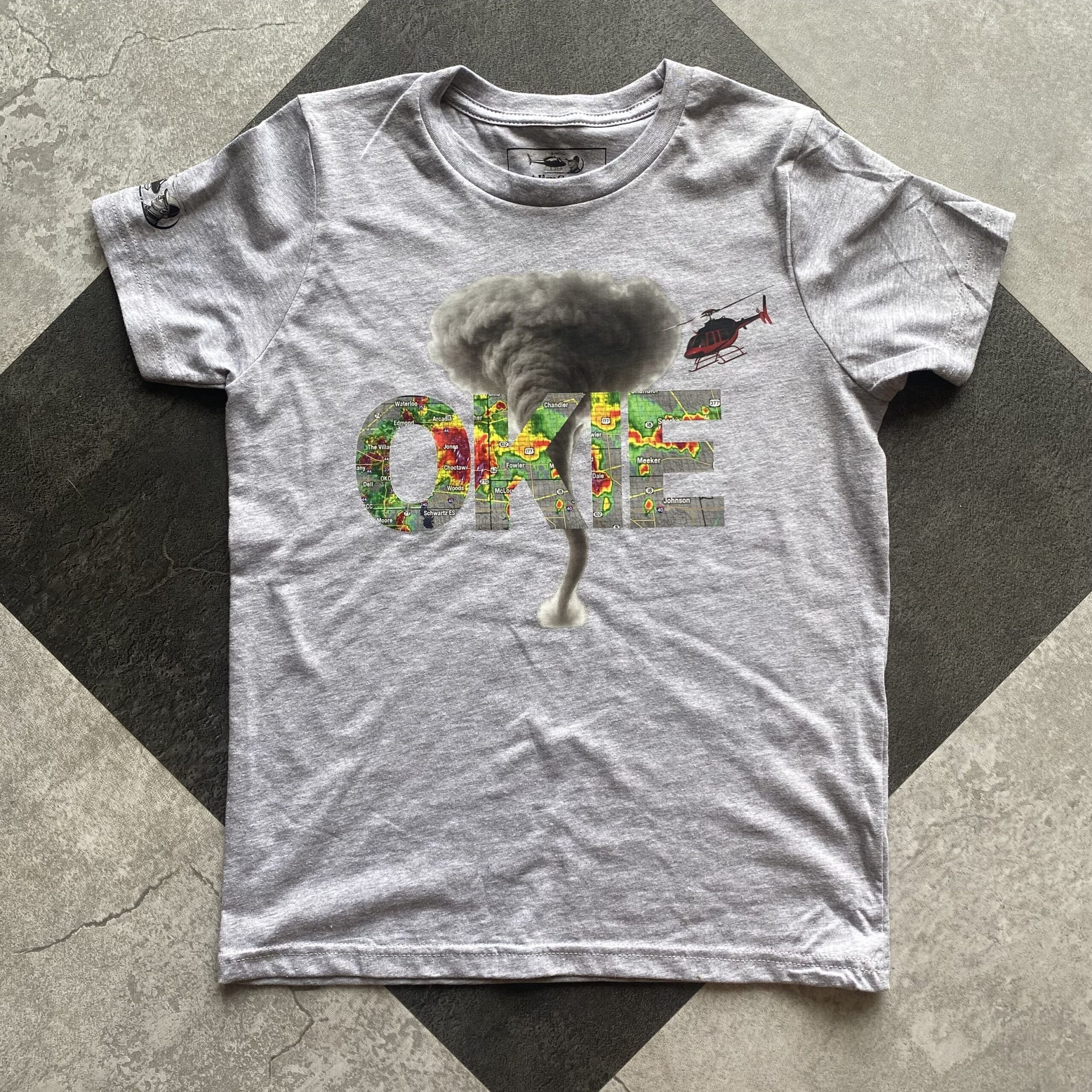 Kids OKIE Helicopter Tee image