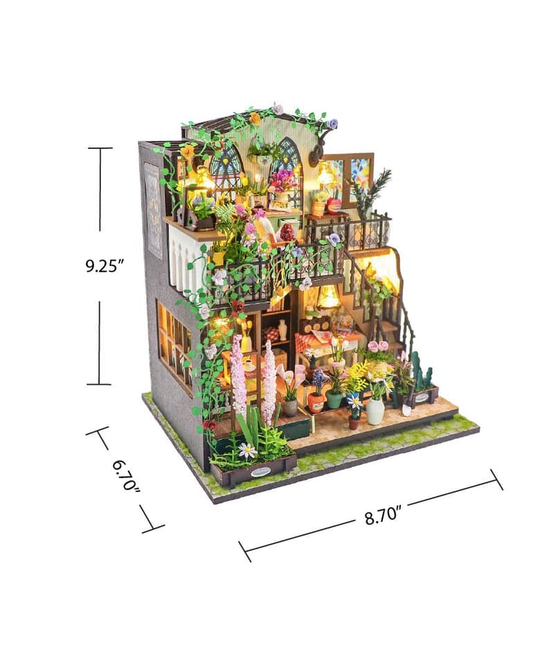DIY Miniature House Model Building Kit | Garden Loft - Image 3
