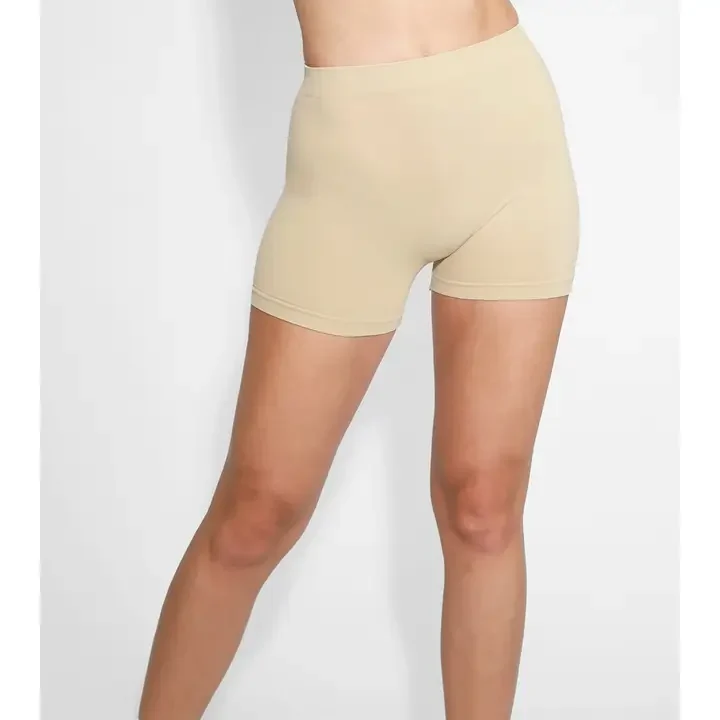 Boy Shorts with Elastic Band | Stone image