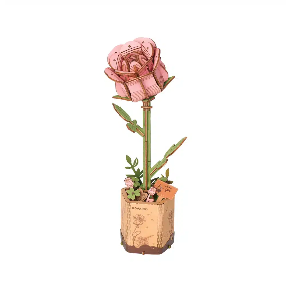 3D Wooden Puzzle Flower Kits - Image 7